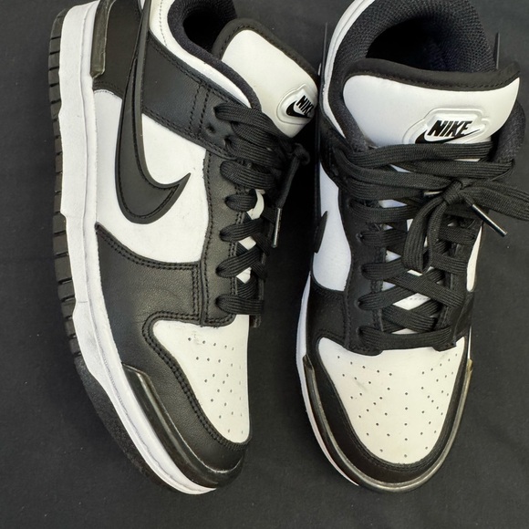 Nike Classic Black and White Athletic Shoes - Picture 2 of 6